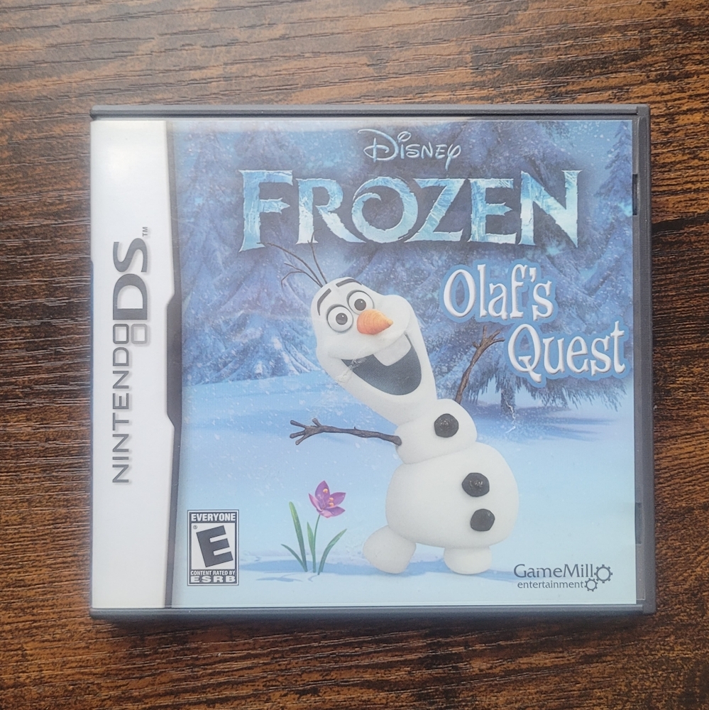 Frozen Olaf Nintendo ds game
